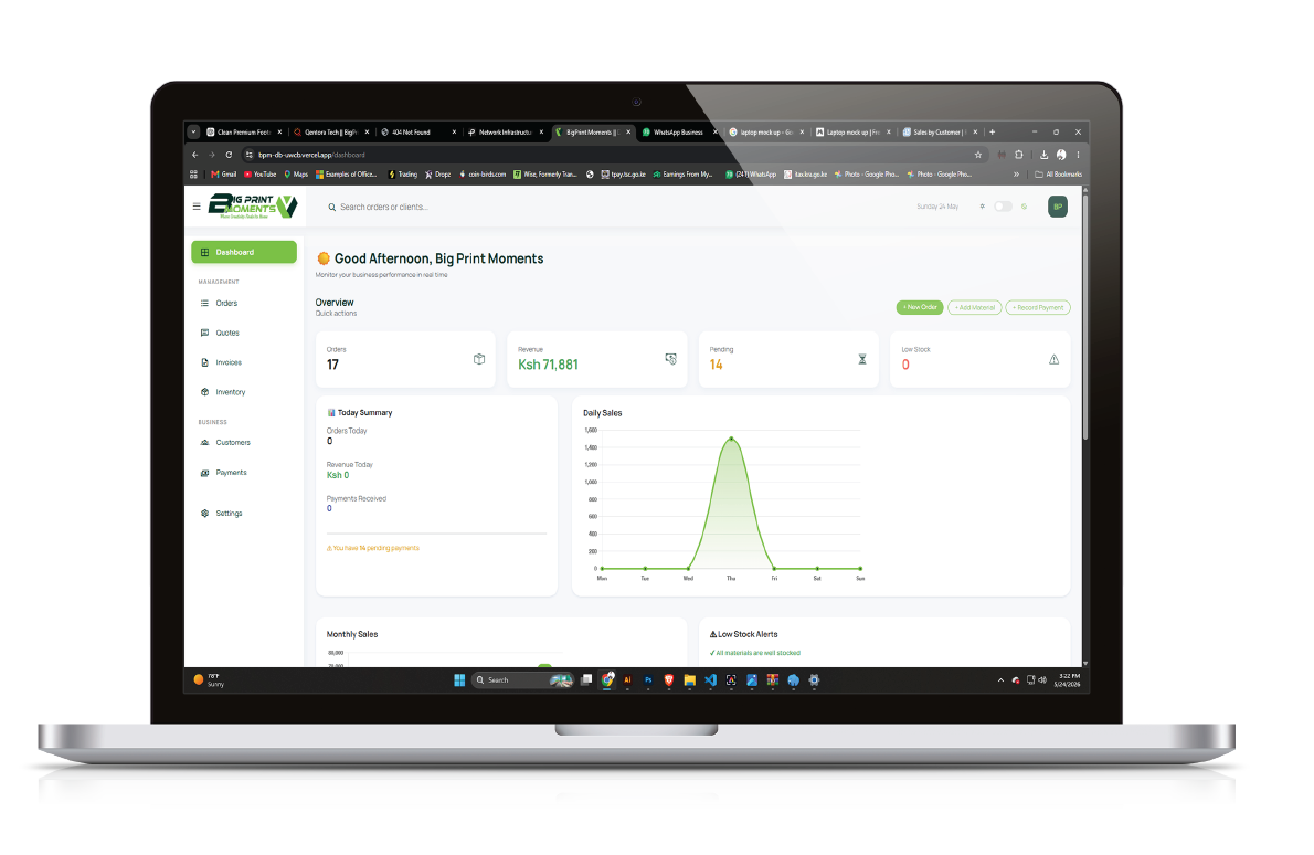 BigPrint Management System